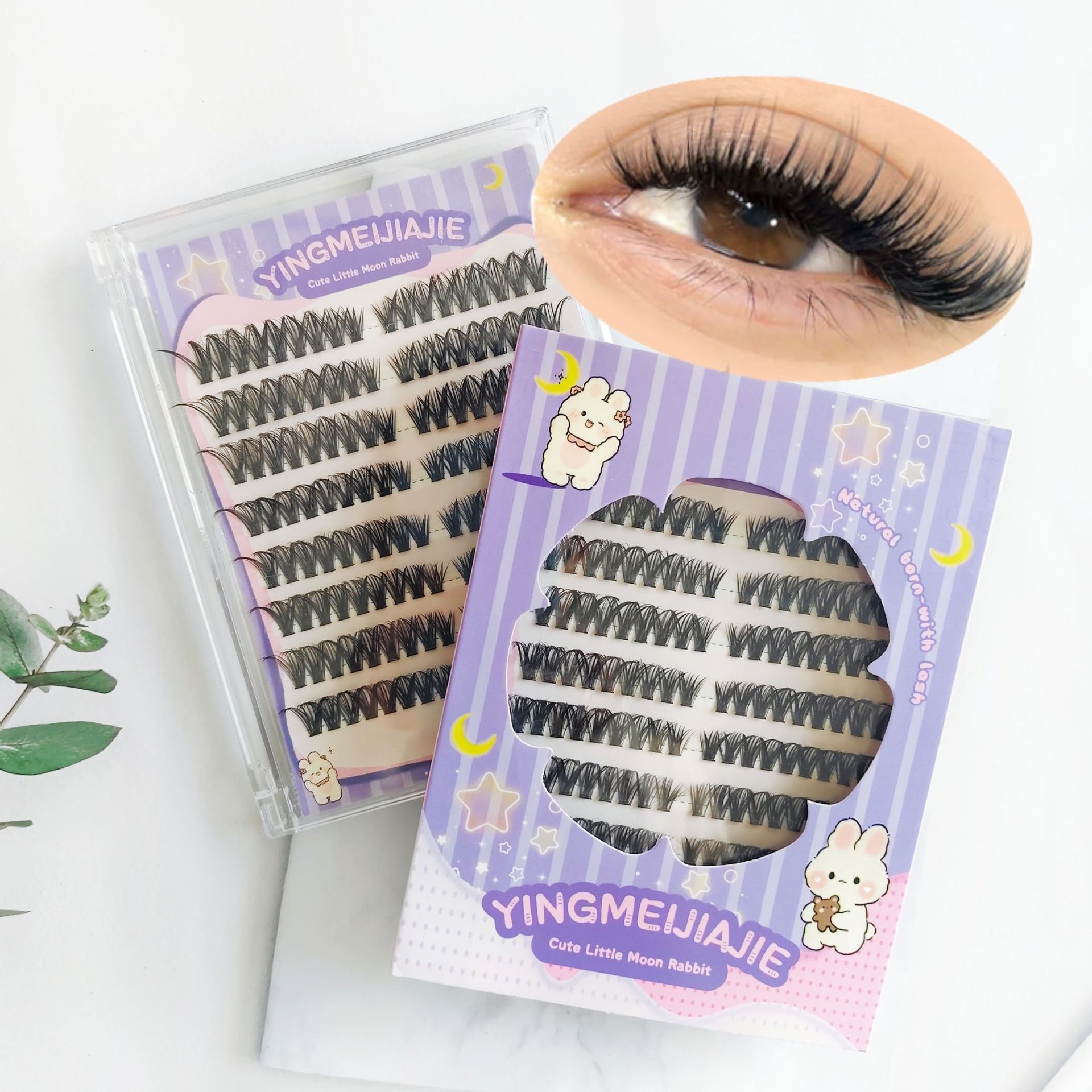 Las pestañas falsas transfronterizas sin pegamento, comercio exterior, pestañas falsas de gran capacidad, pestañas falsas sin pegamento, pestañas falsas de gran volumen, pestañas falsas sin pegamento, pestañas falsas