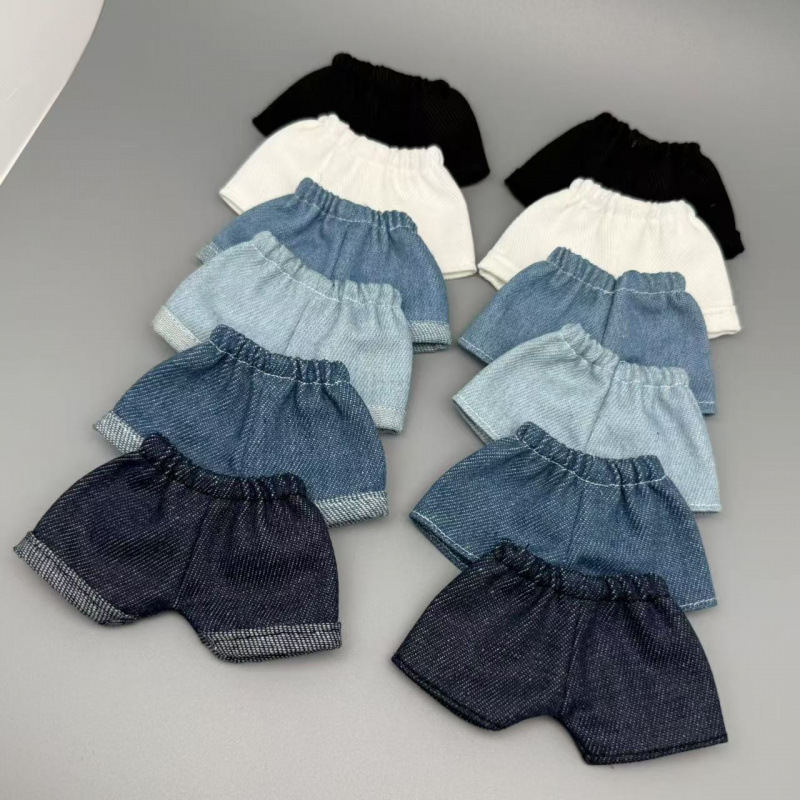 Suitable for 17cm Labubu Pants, 15cm Doll Labubu Universal Summer Shorts, Versatile Replacement Pants Suitable for 17cm Labubu Pants, 15cm Doll Labubu Universal Summer Shorts, Versatile Replacement Pants