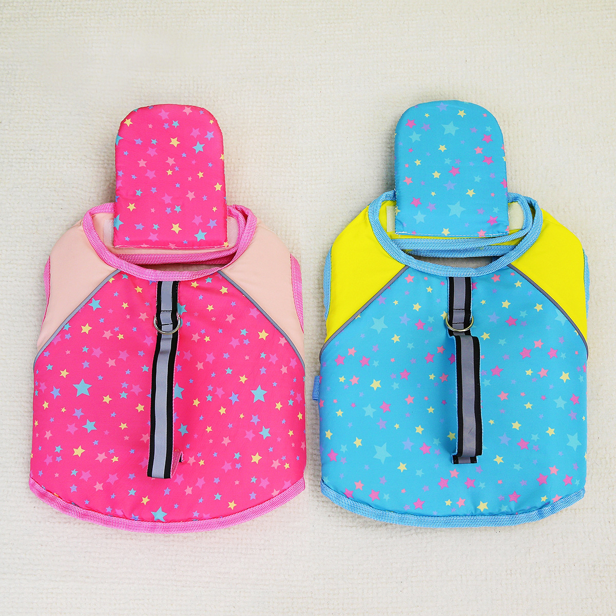 Dog Life Jacket With Leash For Swimming Training And Safety_voghion.com
