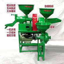 多功能碾米机打米机家用小型全自动剥壳机水稻脱精米机碎米机220V