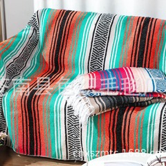 メキシコブランケットフリンジ毛布ヨガブランケットピクニックブランケットソファーブランケット浮き窓マット130X180アマゾン屋外毛