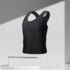 Black tank top
