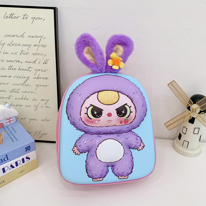 Mochila infantil lindas mochila de niña caricatura niños mochila de jardín de infantes respirada preescolar mochila de niña pequeña