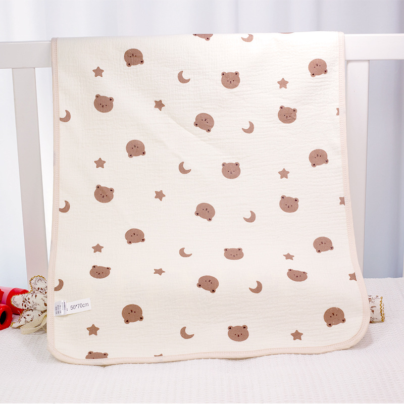 Algodón gasa pañal pad lavable bebé de gran tamaño impermeable niños bebé colchón ancianos menstrual tía mat