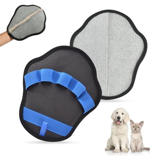 Guantes de depilación estática transfronteriza para mascotas cepillo bidireccional de pelo pegajoso depilación artefacto limpio guantes de pelo de gato limpio pelo de gato