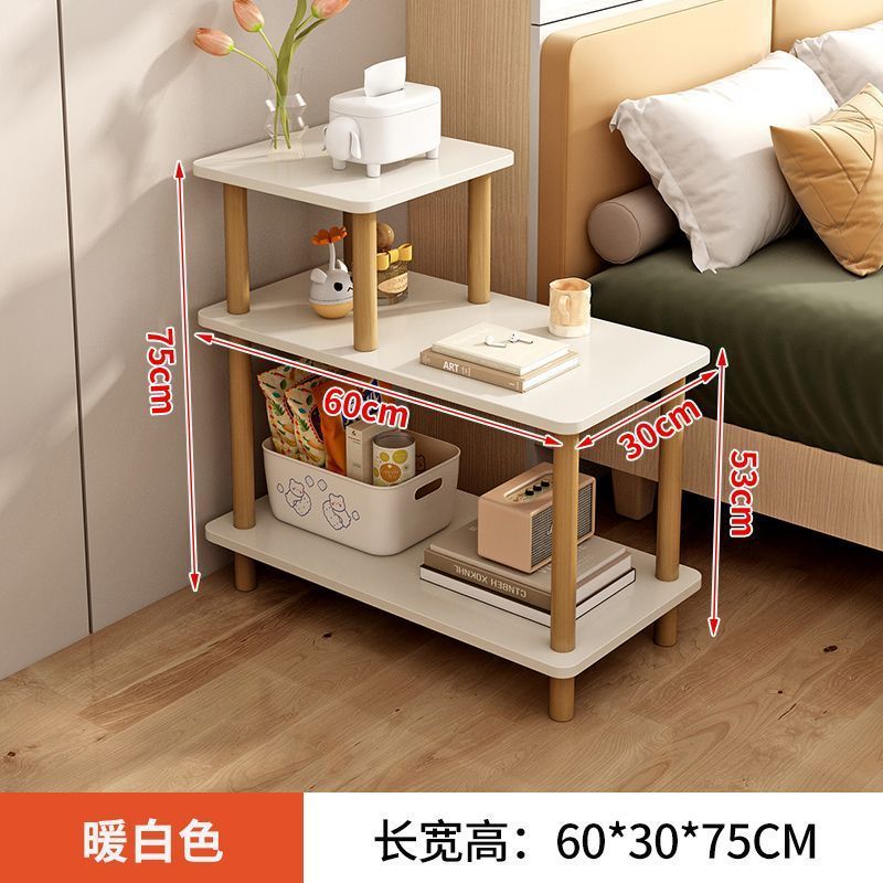 따뜻한 흰색 3겹 60*30*75CM