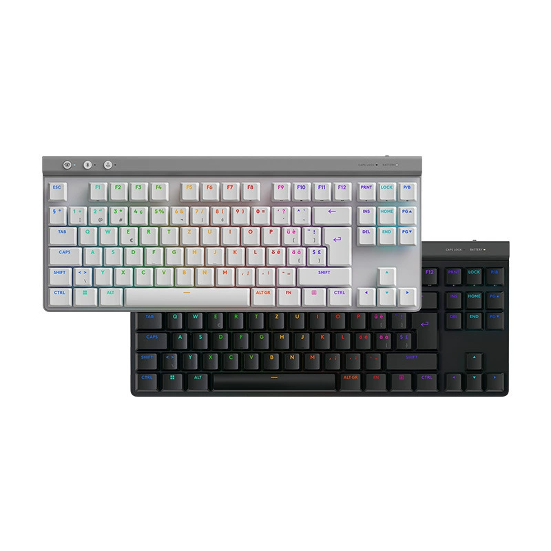 LOGITECH G515TKL беспроводная механическая клавиатура три режима, 87 клавиш, RGB, USB и Bluetooth, киберспорт