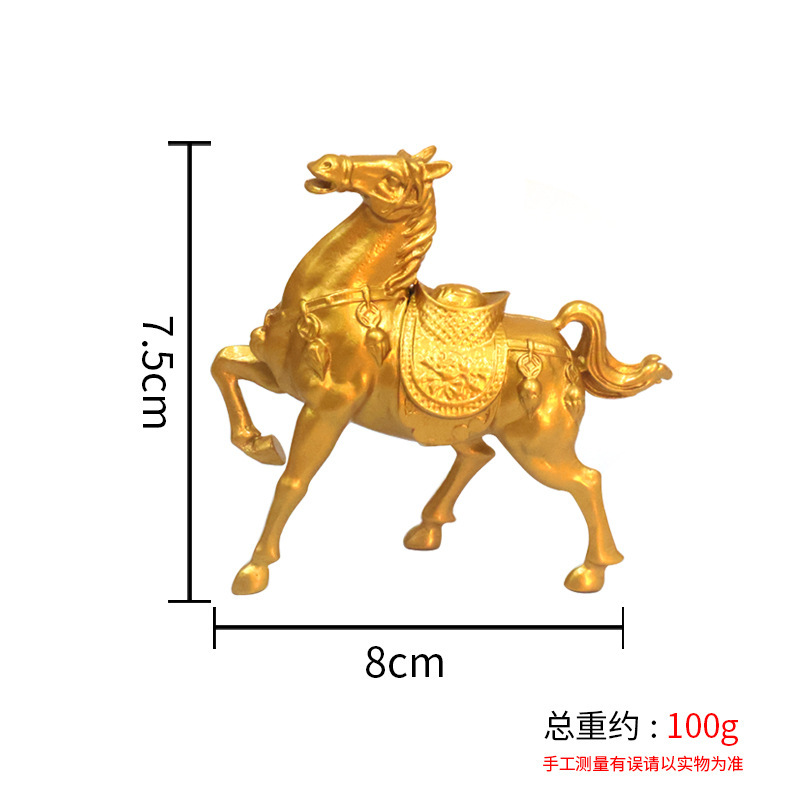 軽くて豪華なモダンな馬の装飾品、すぐに金持ちになる装飾品、すぐに金持ちになる装飾品、ワインキャビネット、リビングルーム、家の装飾工芸品|undefined