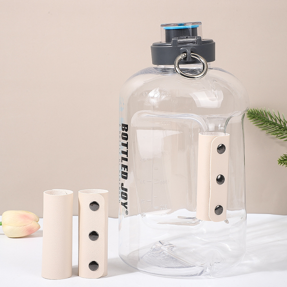 Cross-Border Water Cup Insulated, Anti-Scalding and High Temperature Resistant Pu Cup Cover, Sports Belly Cup Handle, Waterproof and Non-Slip Simple Leather Cover