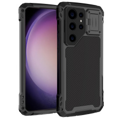 適用跨境Samsung手機殼三星GalaxyS23Ultra保護殼S24U無線充磁吸