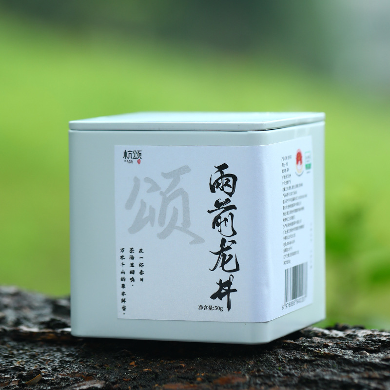 명전 용정차 녹차 잎차 50g 캔포장