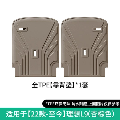 Modelə uyğun ayaqaltı Car Floor Mats, Full Tpe - 23-ideal-l9-seat-back-cushions-blisterapricot-brownbuckle-style