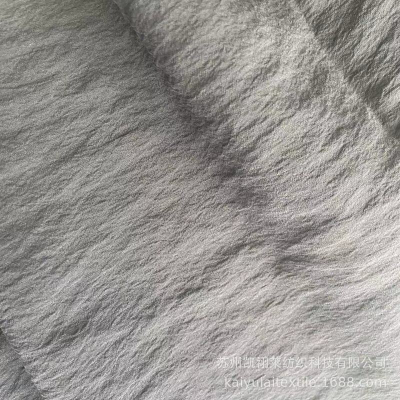 New in stock Discount Silk Nylon Wrinkle Fabric Spun Silk Dry Silk Crepe Mulberry Brocade Crepe Spun Silk Nylon Interwoven Fabric