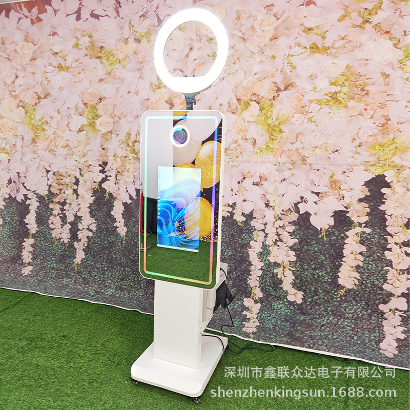Instantly Print Beautiful Moments with Mirror Photo Booth, the Preferred Choice for Wedding, Party, and Event Rentals