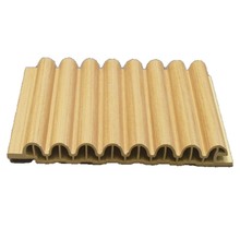 M172小八圆板 厂家直售 竹木纤维 电视背景墙酒店书房木塑空心格