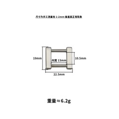 Bags and hardware accessories 4mm threaded square buckle inner width 1.4 cm screw buckle detachable square screw pin