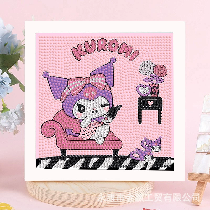 Мультяшная умная игрушка, DIY, новая коллекция, детское handmade diy, украшенная бриллиантами