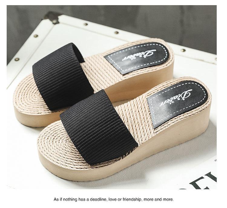 Women's Casual Solid Color Round Toe Slides Slippers display picture 4