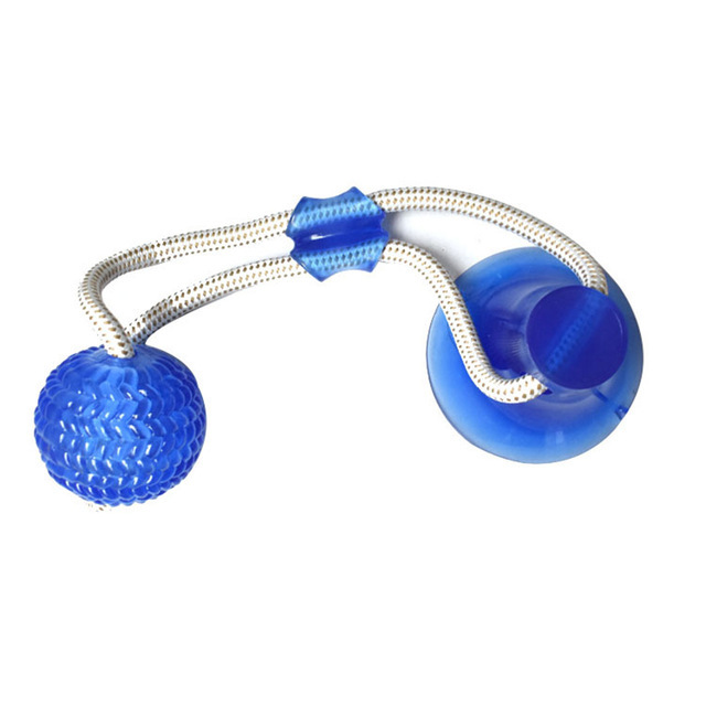 Dog Interactive Suction Cup Push Ball Toy