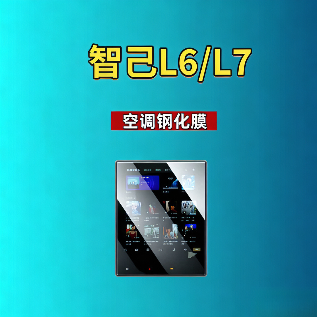 Suitable for Zhiji Ls9/Ls8/Ls7/Ls6/L7/L6 Screen Tempered Film Navigation Co-Driver Screen Protective Film