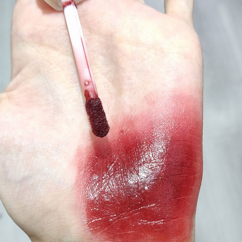 翠黛工厂 雪糕唇釉冰淇淋女丝绒哑光雾面唇泥显白口红礼盒加工oem