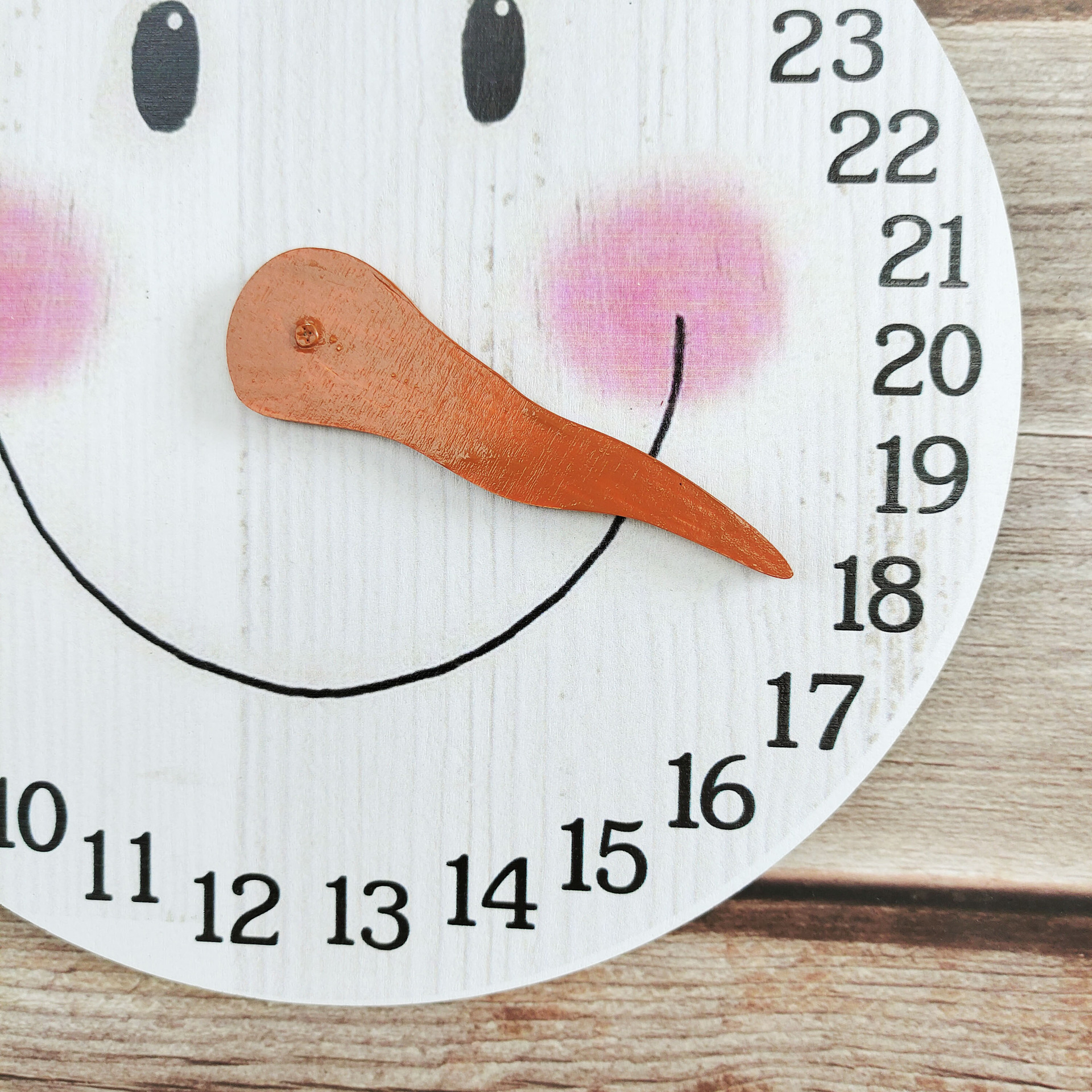 410g Weight 1 Piece Quantity Christmas Occasion Wood Material Christmas Festival Santa Claus, Letter Pattern Fashion Style Christmas Fashion Santa Claus Letter Wood Christmas 6