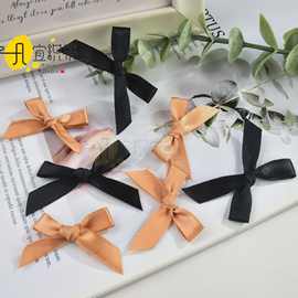 厂家直销 高品质1cm涤纶丝带蝴蝶结 内衣内裤服装辅料花仔配件