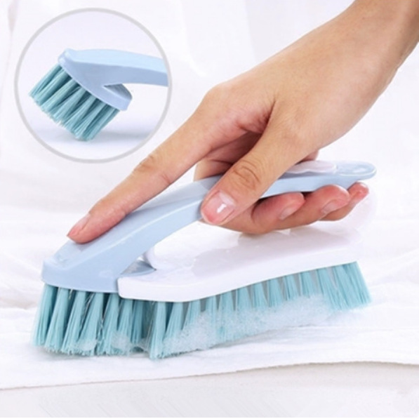 Two-in-one multifunctional laundry brush detachable brush clothes shoe washing brush household handle cleaning brush shoe washing brush board brush