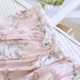 Maternal Postpartum Summer Loose Cartoon Nursing Maternal Pajamas Spring and Autumn Two-piece Suit with Chest Pad