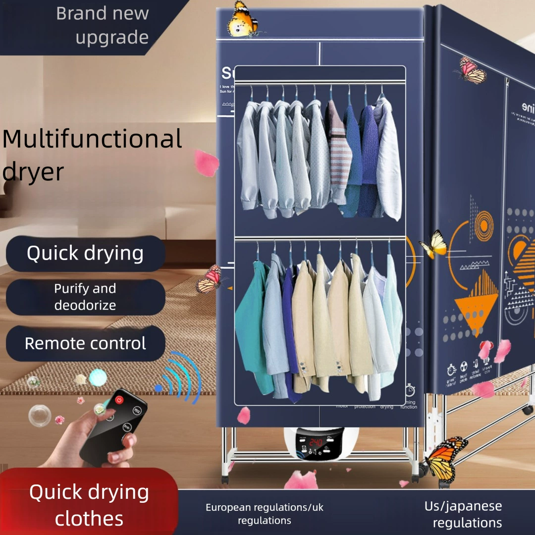 US, European, British, Japanese, household small automatic clothes dryer clothes dryer clothes dryer folding