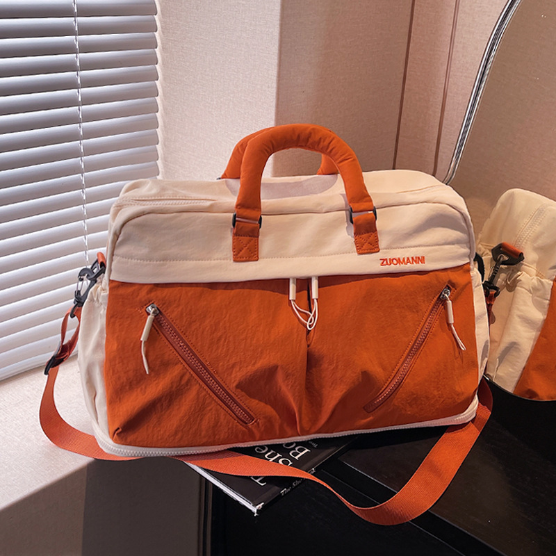 New Travel Bag for Women, Large-Capacity Short-Distance Luggage Bag, Sports Fitness Bag, Men's Swimming Outing Storage Bag, Boarding Bag