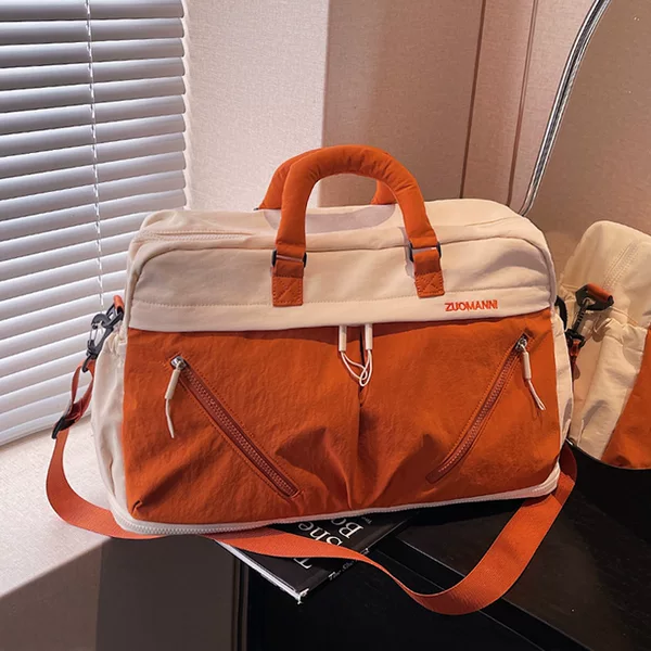New Travel Bag for Women, Large-Capacity Short-Distance Luggage Bag, Sports Fitness Bag, Men's Swimming Outing Storage Bag, Boarding Bag
