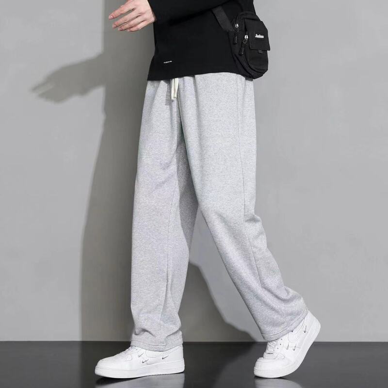 シャツ、服、ストレートルーズスウェットパンツ、メンズ秋韓国ファッション、シンプルなドレープ、スポット卸売外国貿易カジュアルパンツ|undefined