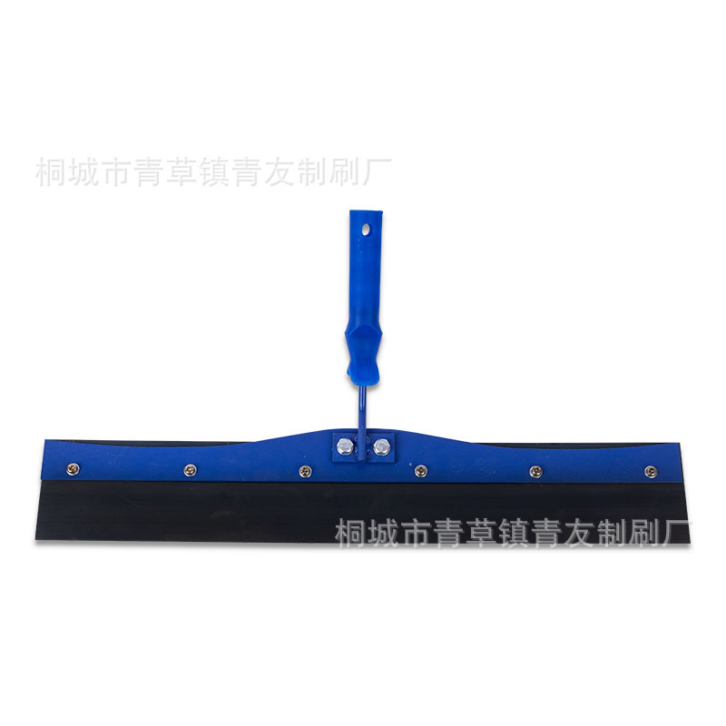 Epoxi piso cemento auto-nivelación raspador revestimiento inferior medio revestimiento de pie empuje cuchillo con dientes Rake cuchillo grande raspador espátula