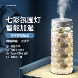 跨境外贸氛围加湿器大容量办公室空气增湿器家用小型雾化喷雾机器