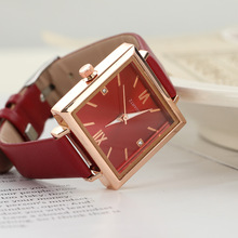 韩版森系小众轻奢高级感女表ins简约气质休闲学生女士腕表石英表