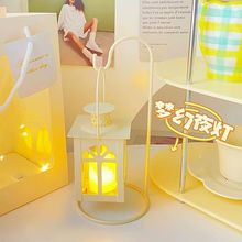 烛台吊灯小夜灯摆件走心小礼物发光的小东西氛围灯风灯床头小台灯