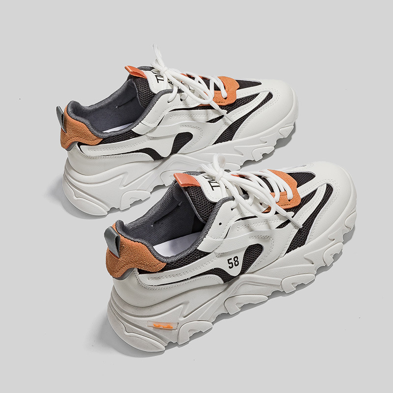 Zapatos de estilo coreano para mujer, primavera 2022, nuevos zapatos deportivos transpirables y versátiles para estudiantes, zapatos casuales de moda para mujer 7781