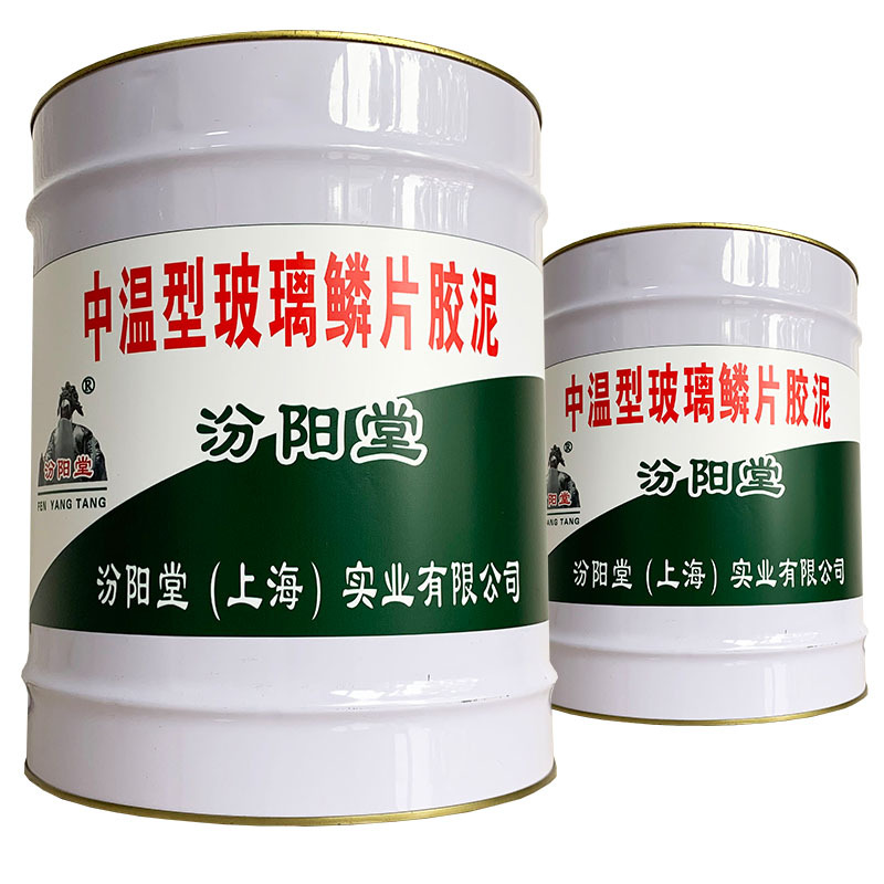 中温型玻璃鳞片胶泥，汾阳堂，耐化学介质腐蚀中温型玻璃鳞片胶泥