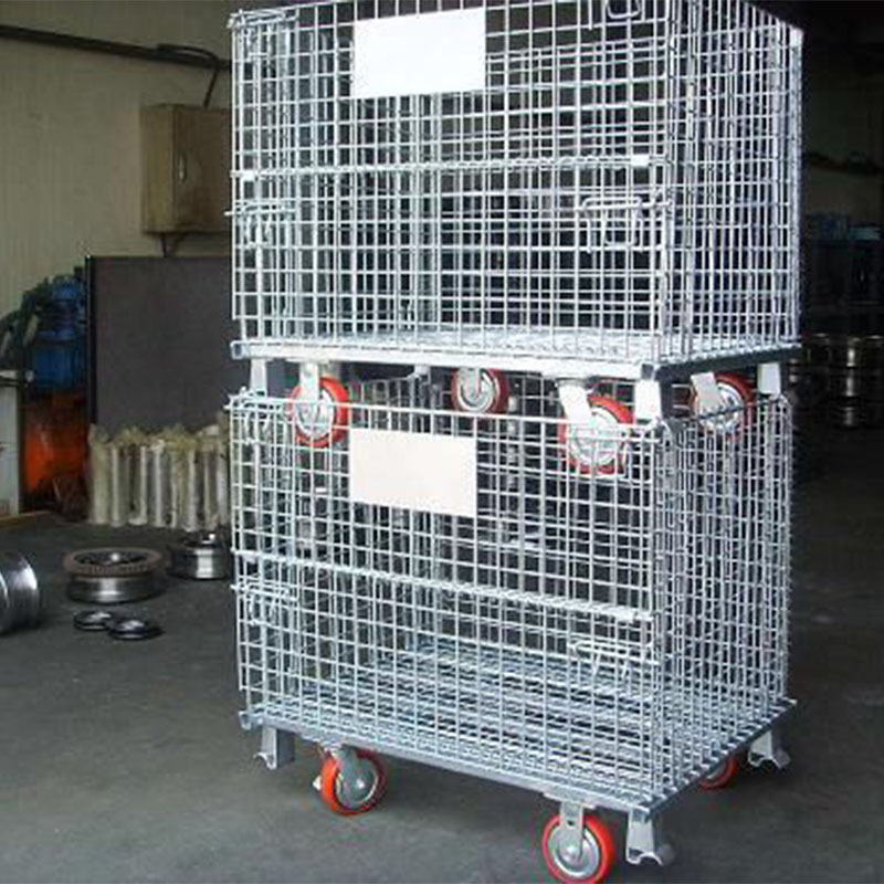 定制仓储笼存储空间更大承载大可加脚轮可上货架仓储笼