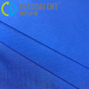 RPET Environmentally Friendly Polyester Cotton Plaid Canvas Recycled Polyester Luggage Backpack Fabric