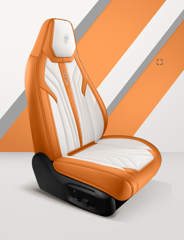 Siam Sports Seat Car Cushion Wear-resistant Leather Fully Surrounded Four Seasons General Car Seat Cover Seat Cover