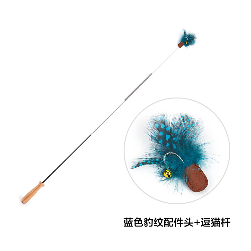 블루 레오파드 프린트