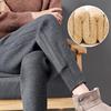 Autumn and winter sweatpants  Plush Ankle banded pants thickening Sports pants Warm pants Exorcism Casual pants Special thick Sherpa cotton-padded trousers