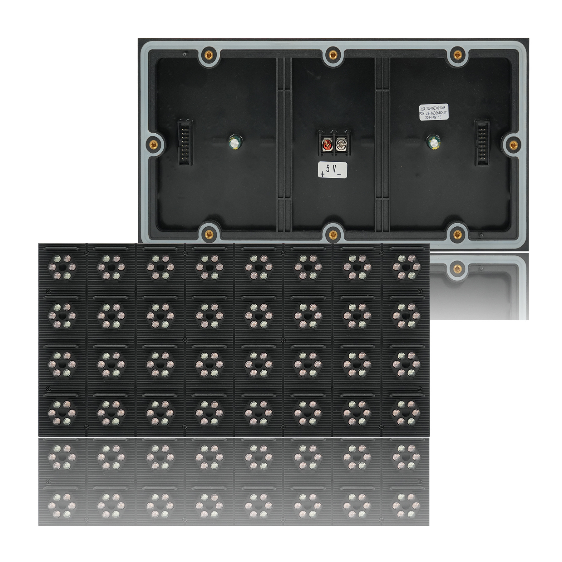 ����ֱ������led��Ļ��ʾ��ģ��P33.33˫ɫģ�齻ͨLED��