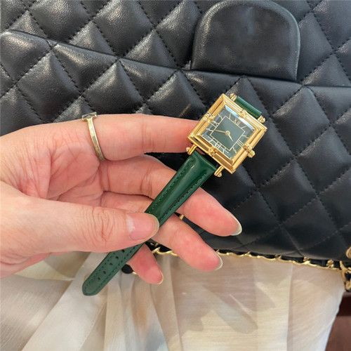Manufacturer Y Saint S Luo wholesale Yang Shulin L blue sapphire mirror crocodile leather quartz middle-aged series quartz women's watch