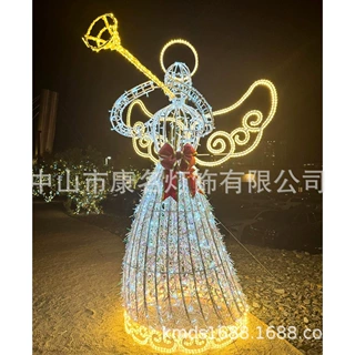 圣诞天使 礼盒 独角兽 飞马 周年节日灯 独立日彩灯 铁艺造型灯