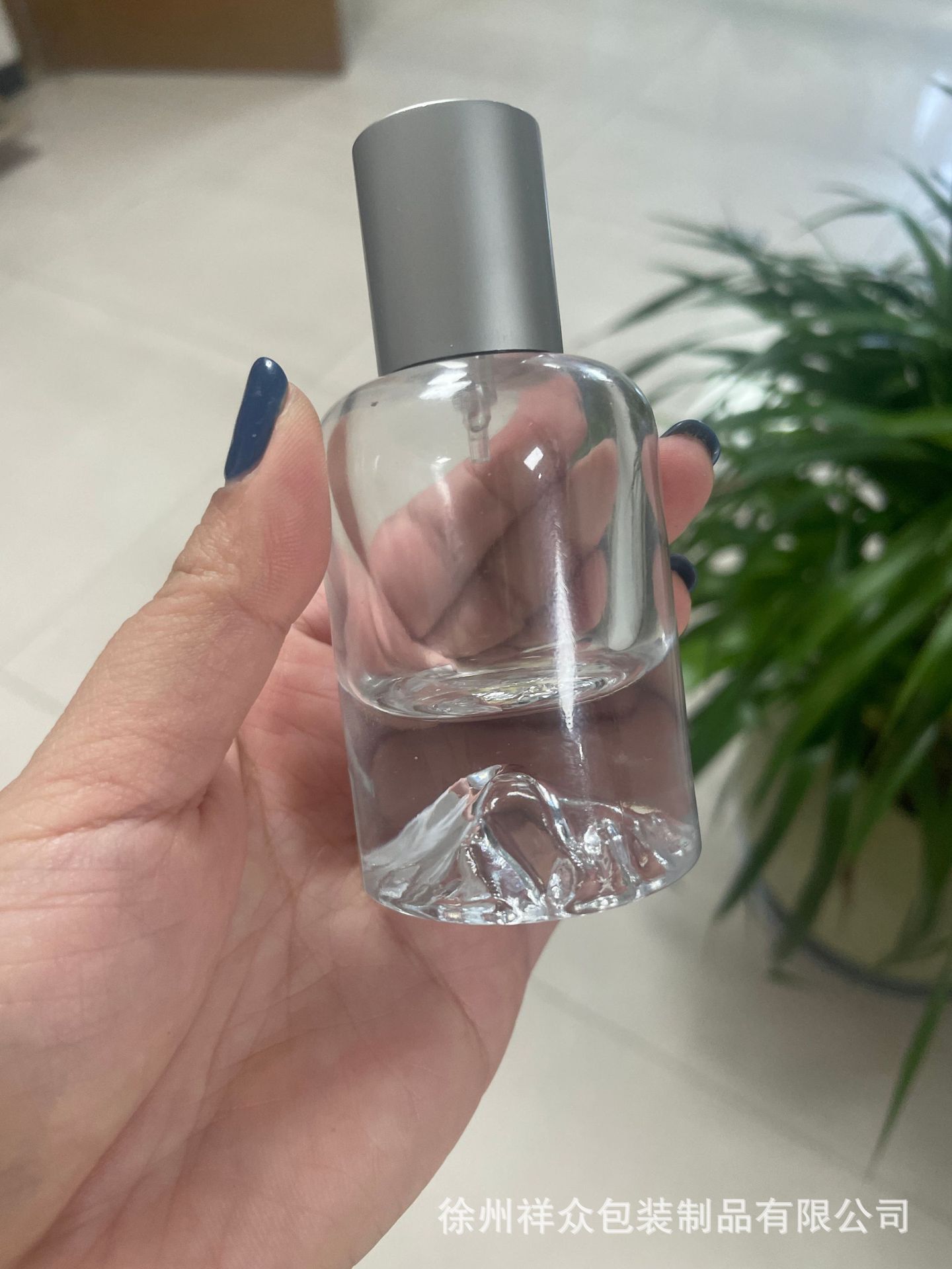 Botella de perfume de alto grado volcán de fondo grueso 100ml botella de perfume cosmético botella de spray botella de perfume de vidrio image 11