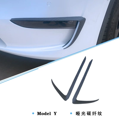 Eyebrow Decorative Frame, Other Car Modifications - 21-24-models-my-matte-carbon-fiber-pattern-2-pack