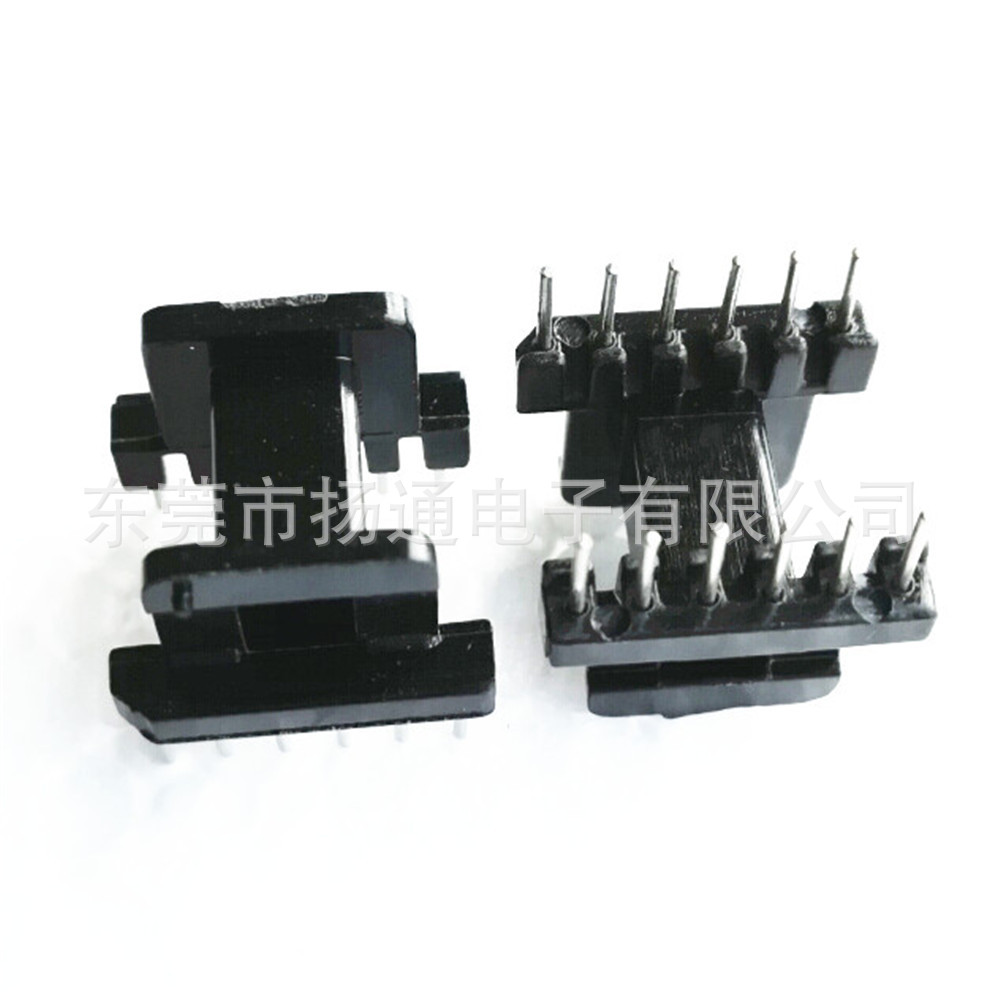 EE16变压器骨架电木骨架EE16高频骨架卧式6+6针东北亚开放